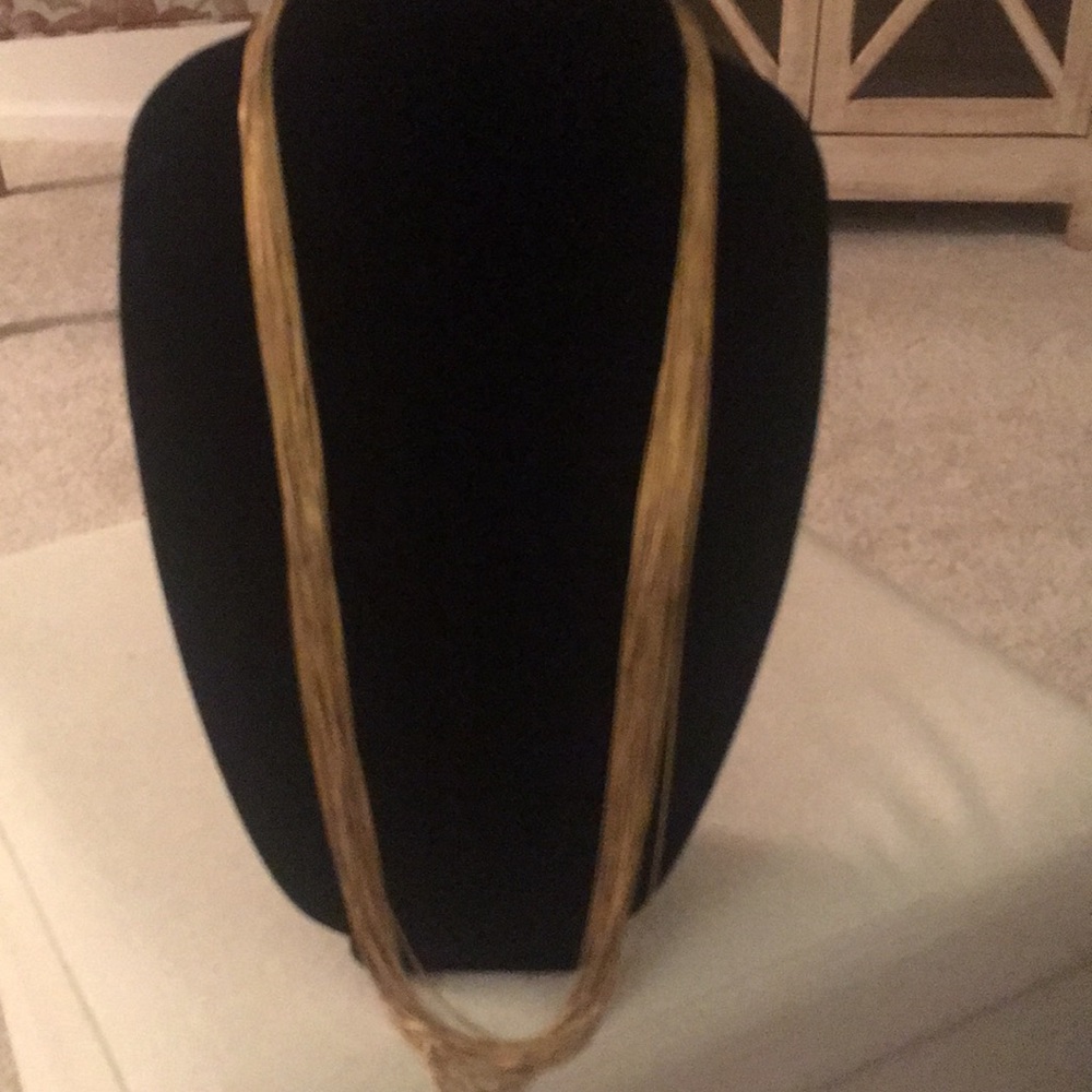 Slinky Gold Necklace
